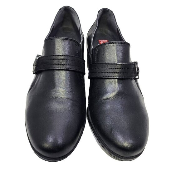 Fluchos Charis F0942 Women's Comfort Slip-On Shoes Size 39 Black Leather - Picture 3 of 13